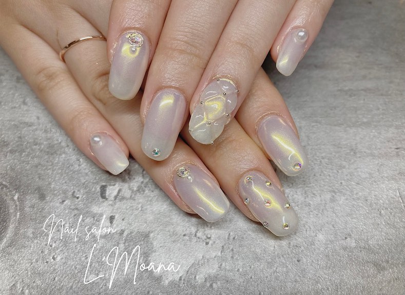 お客様nailart by arisa / @lmoana_arisa .◆Hand＊やり放題 ¥7,200→¥6,800(～5/31まで).===========================Nail salon L&