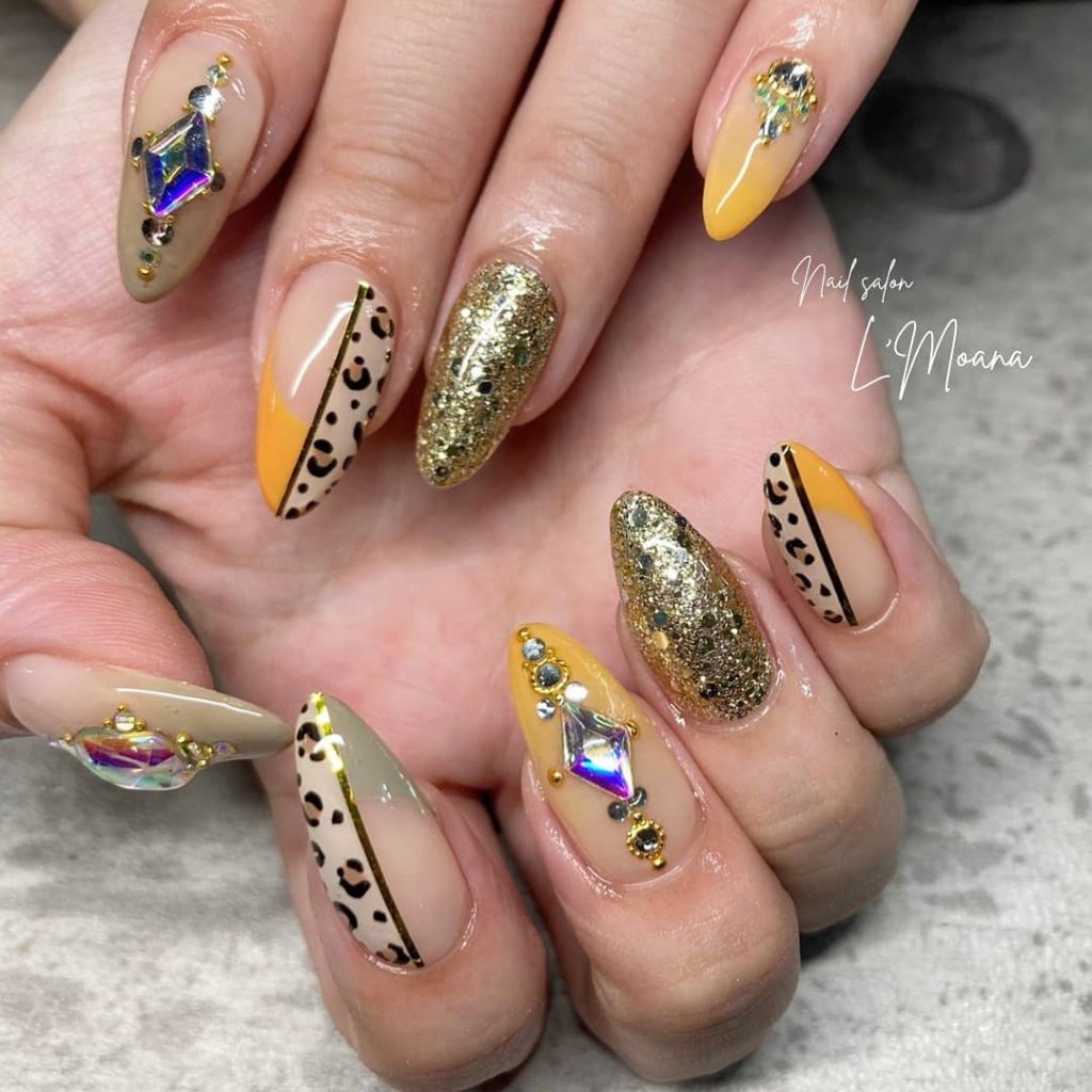 お客様nail?by @lmoana_chisa.@nailsalon_wizさんのデザインをお持ち込みで??.⫘⫘⫘⫘⫘⫘⫘⫘⫘⫘⫘⫘⫘Nail salon L&